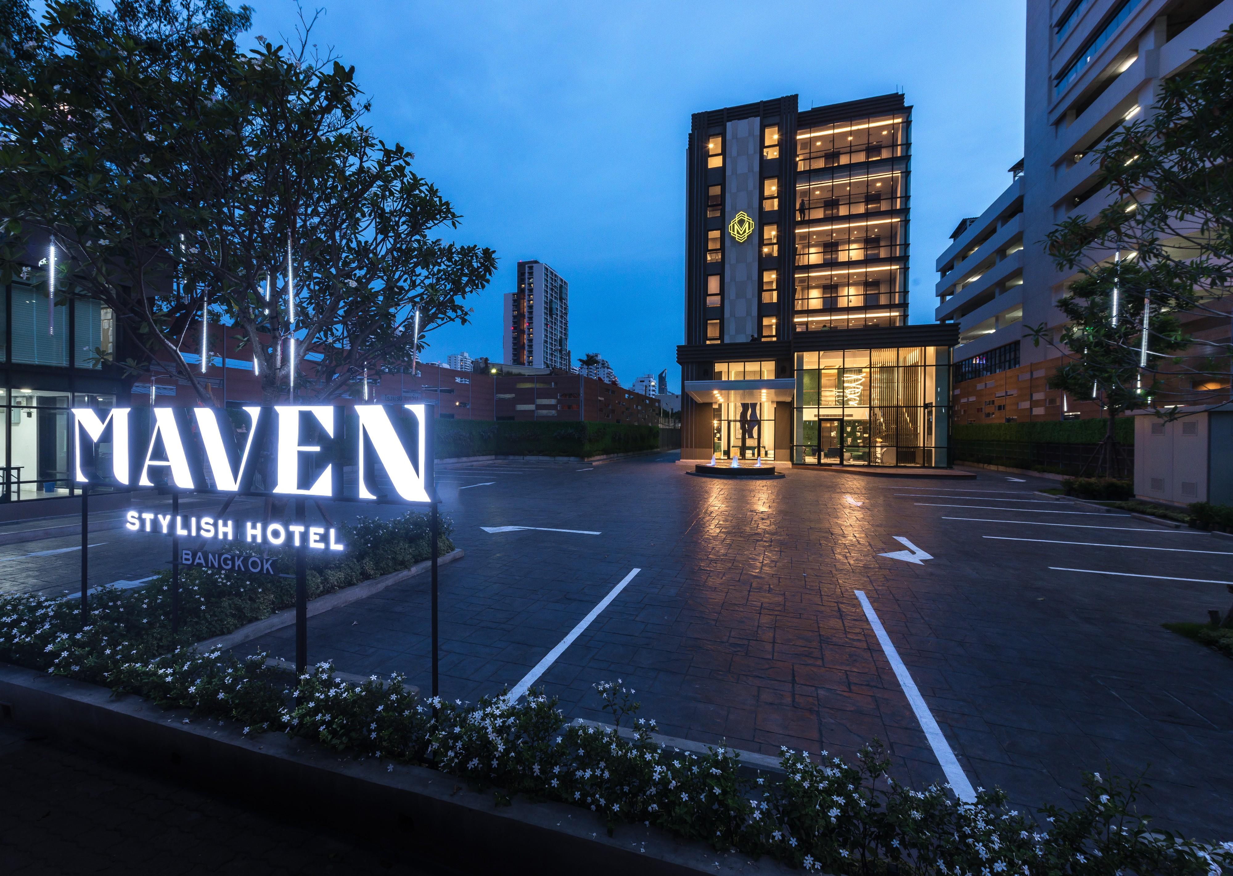 Maven Stylish Hotel Бангкок Экстерьер фото